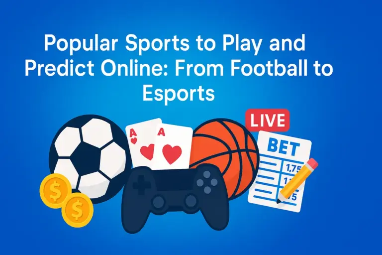 Popular Sports to Play and Predict Online From Football to Esports