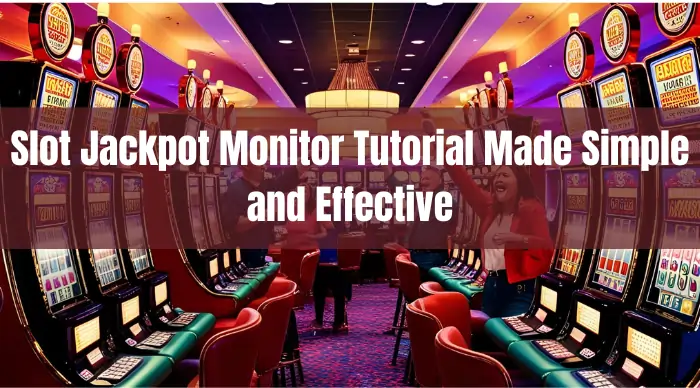 Slot Jackpot Monitor